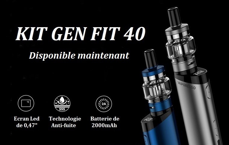 Le Kit Gen Fit 40 est disponible !
